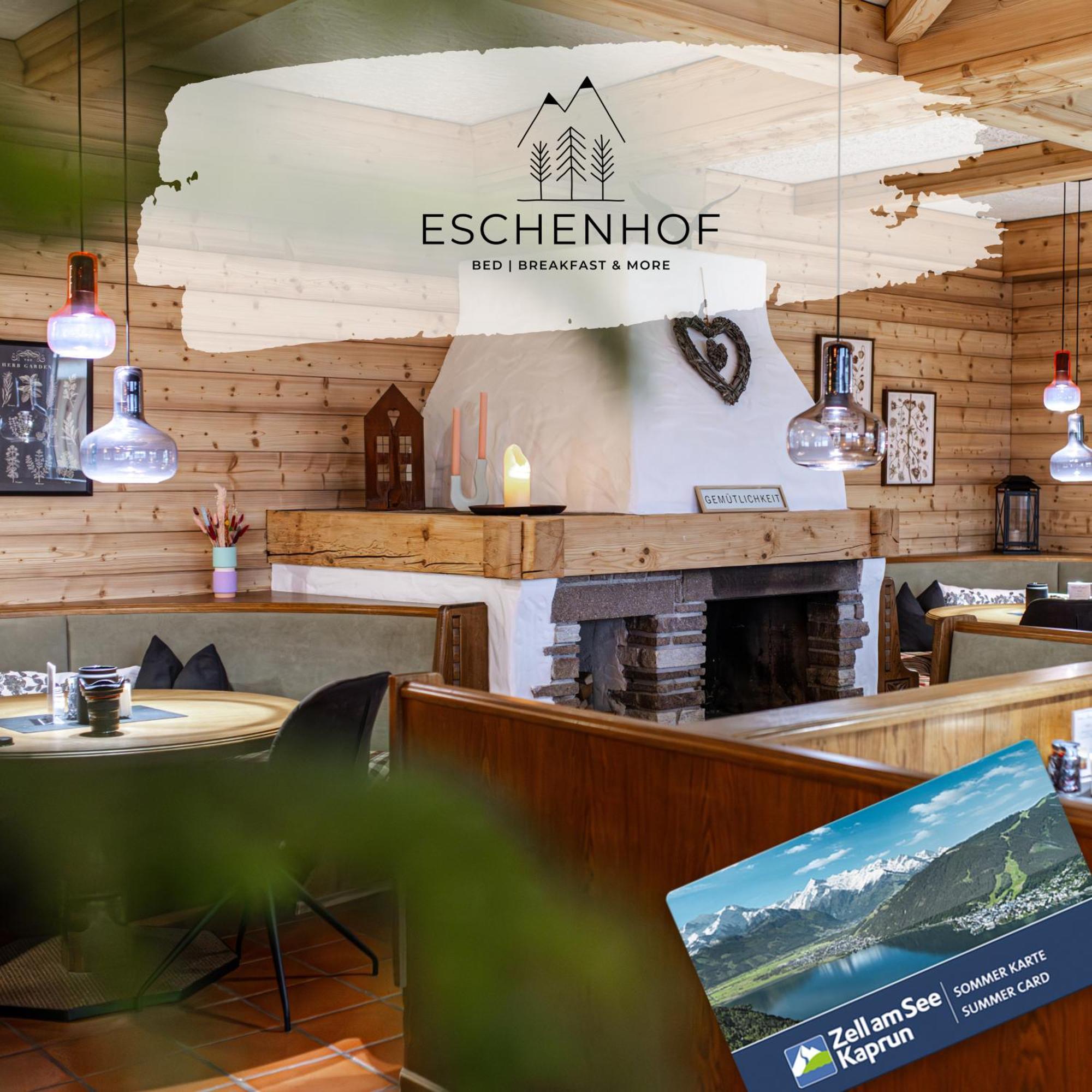 Eschenhof Bed & Breakfast Kaprun Eksteriør billede